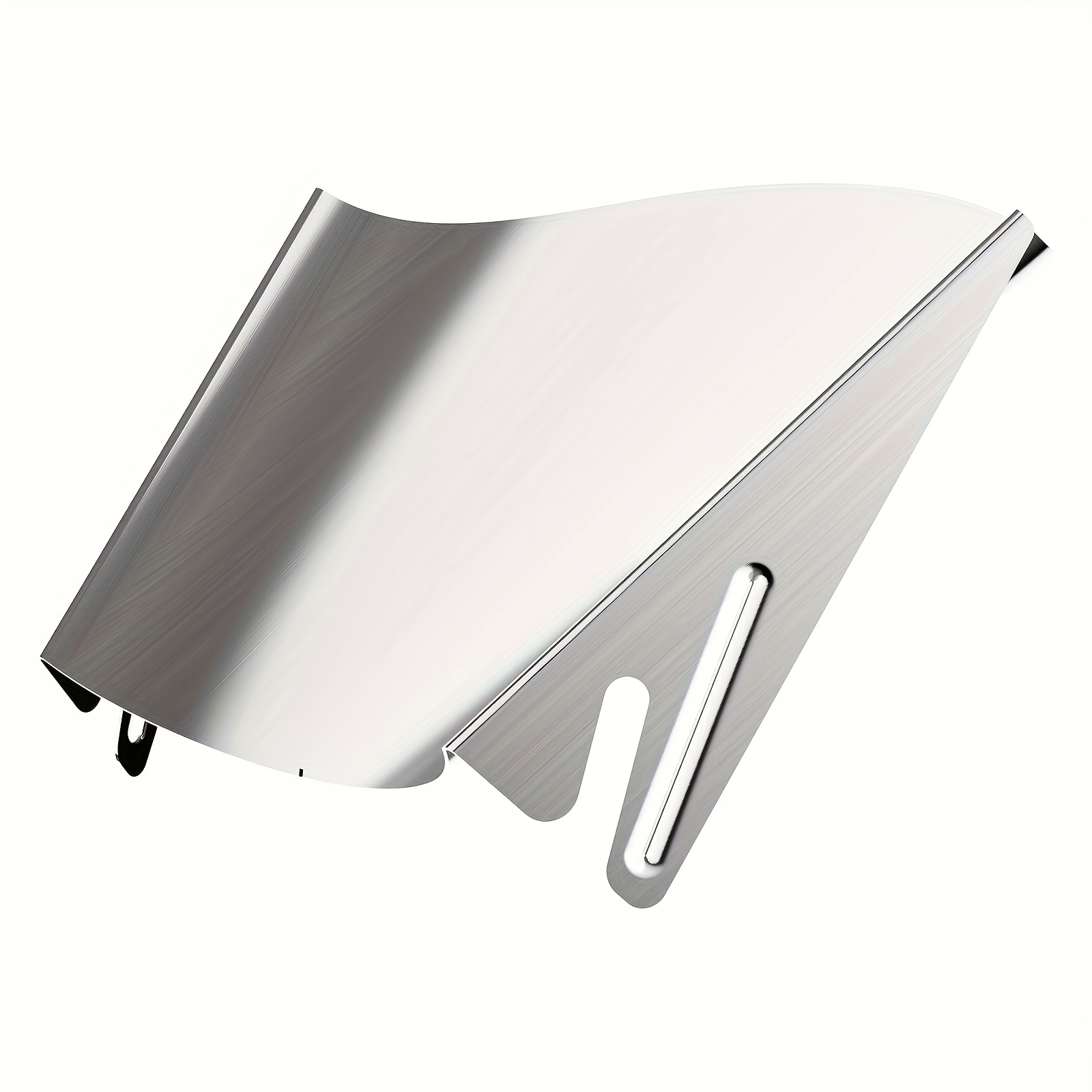TEMU 1pc Stainless Steel Pouring Chute Attachment For - Red, Dishwasher Safe, Fits Tilt-head & Bowl-lift Models, Essential Baking Accessory For Pouring, Mixer