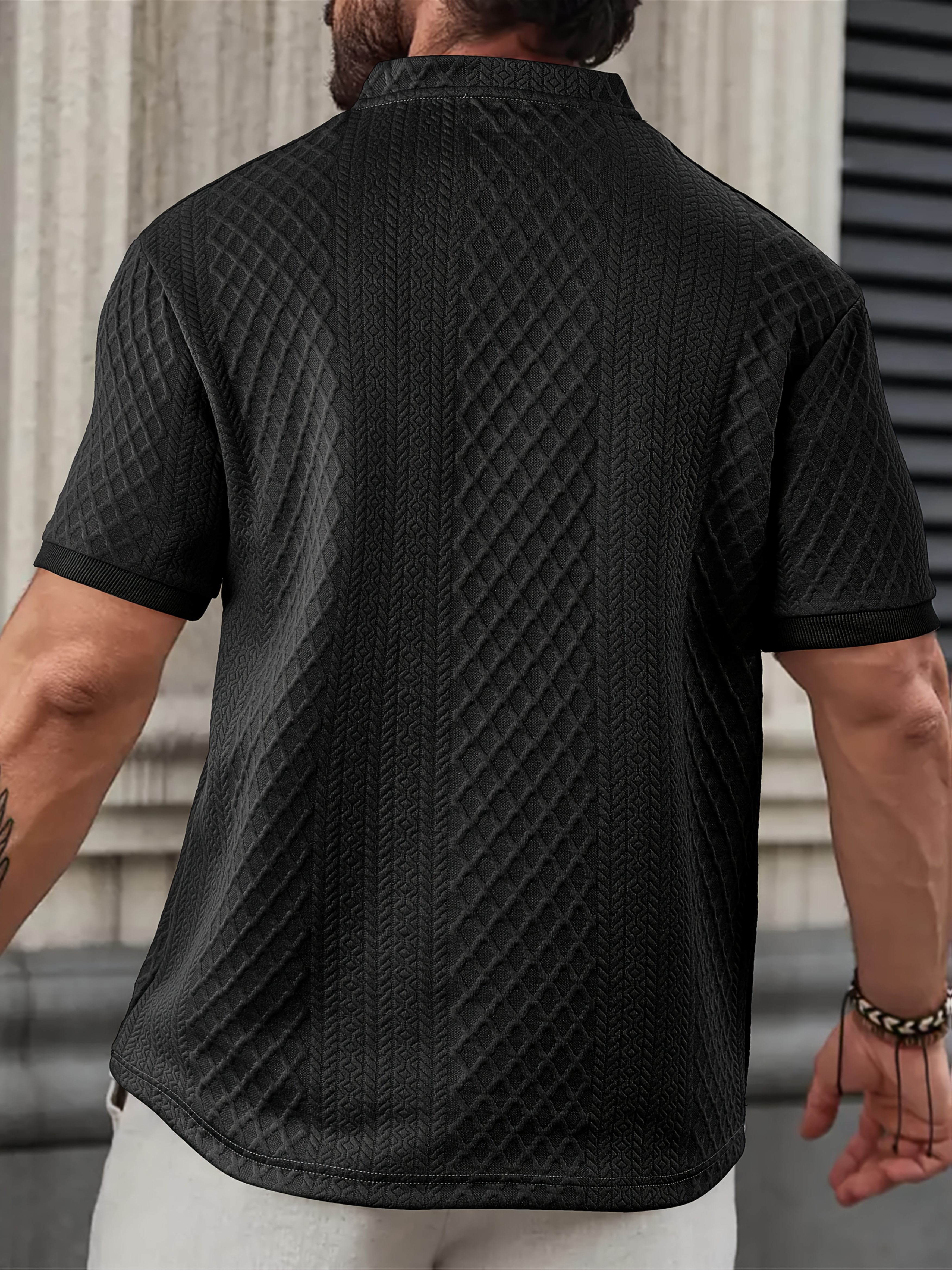 Henley Shirt - Detail Button