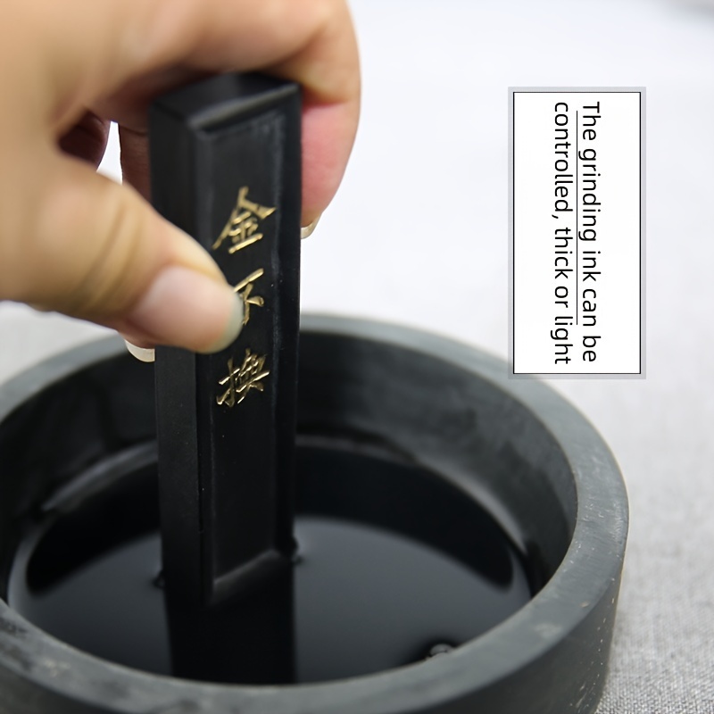 

Calligraphy Ink Sticks Are Traditional Chinese Writing Tools, Suitable For Calligraphy And Brush Writing, To Be Non-fragmenting And Square-shaped.