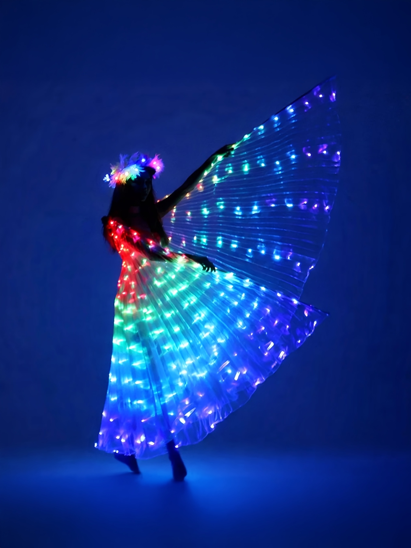 white christmas dresses Twinkle Lights Women's Christmas Sweater Dress main image 0
