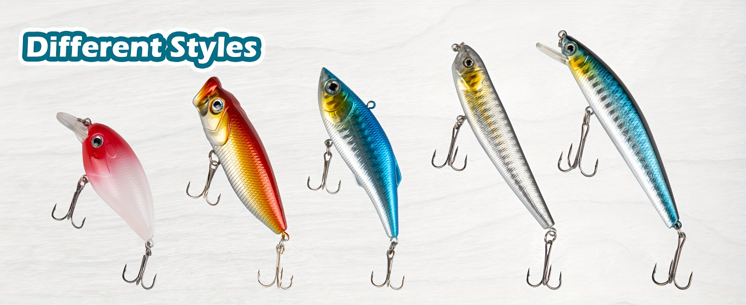 Fishing Lures Gear Tackle Box 6
