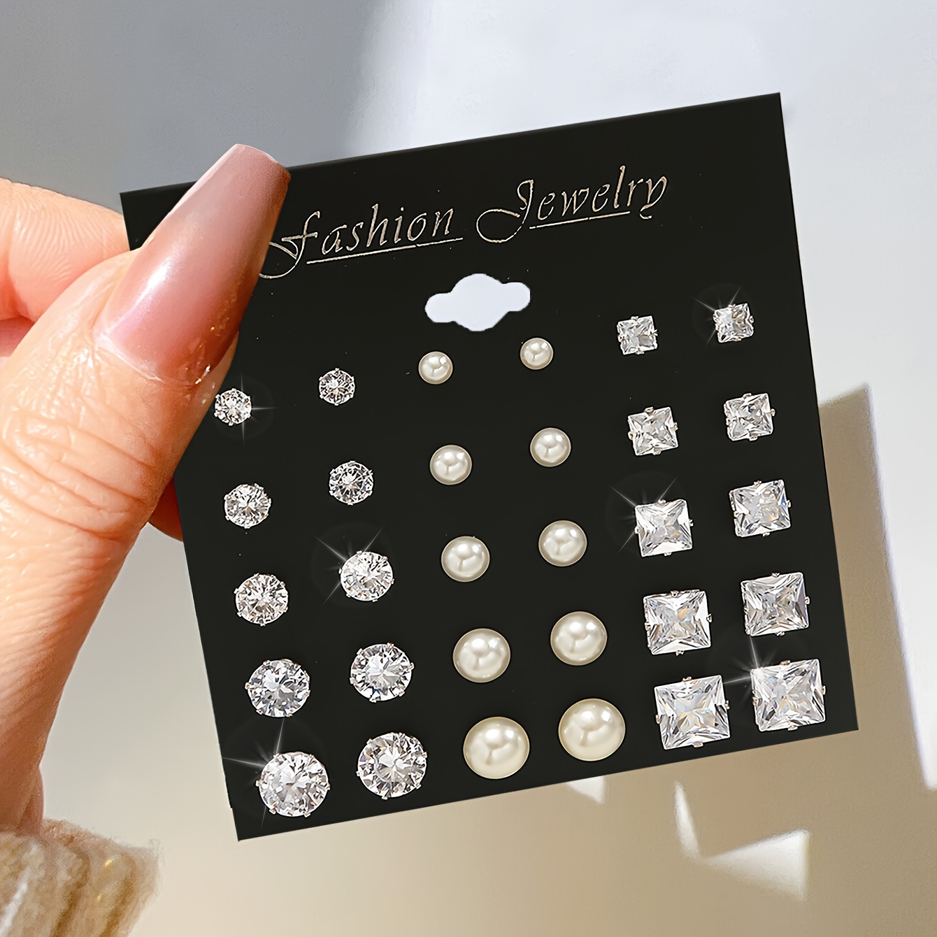 E-shop 30-teiliges klassisches Damen-Mode-Steckerohrring-Set in verschiedenen Stilen, eleganter Stil, geeignet für den Partys, ideal als Geschenk