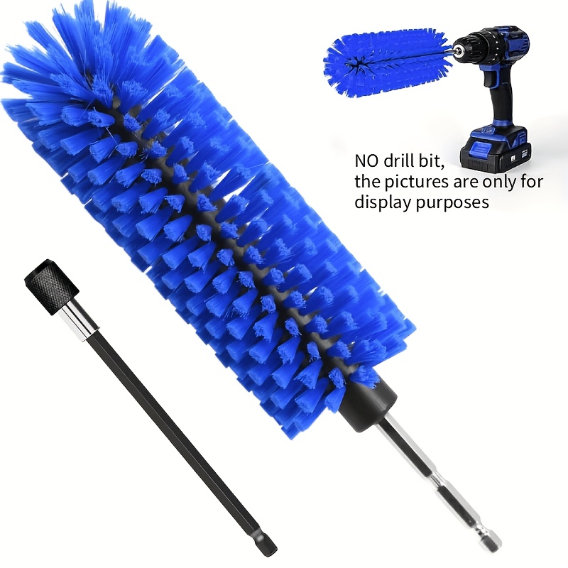 TEMU 2pcs Wheel Brush Kit, (red/blue/green)soft Drill Brush, No Scratches Dense Car Cleaning Brush Set For Wheels, Rims, Engines, Exhaust