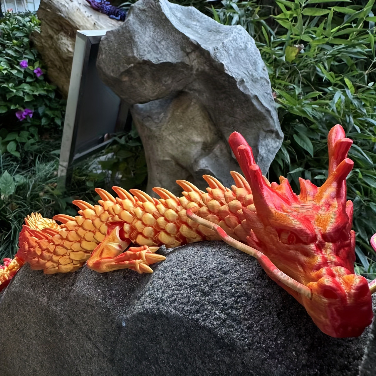 

Figurine de Dragon 3D de 35.43" - Parfaite pour , la Voiture & la Décoration de Bureau | Cadeau Idéal pour Noël, Halloween, Thanksgiving, la Saint-Valentin & Pâques