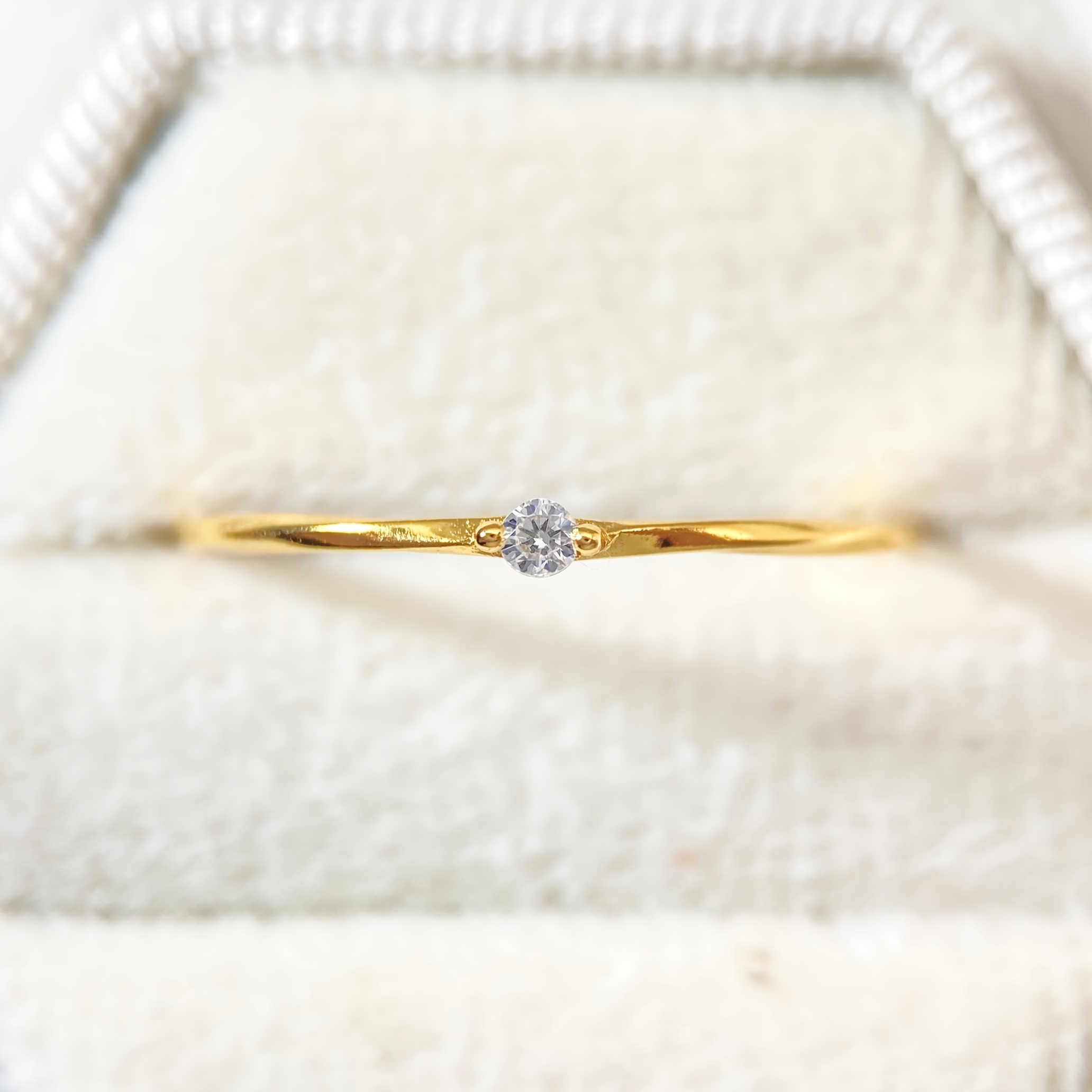 Minimalist Twisted Ring 925 Sterling Silver Promise Ring