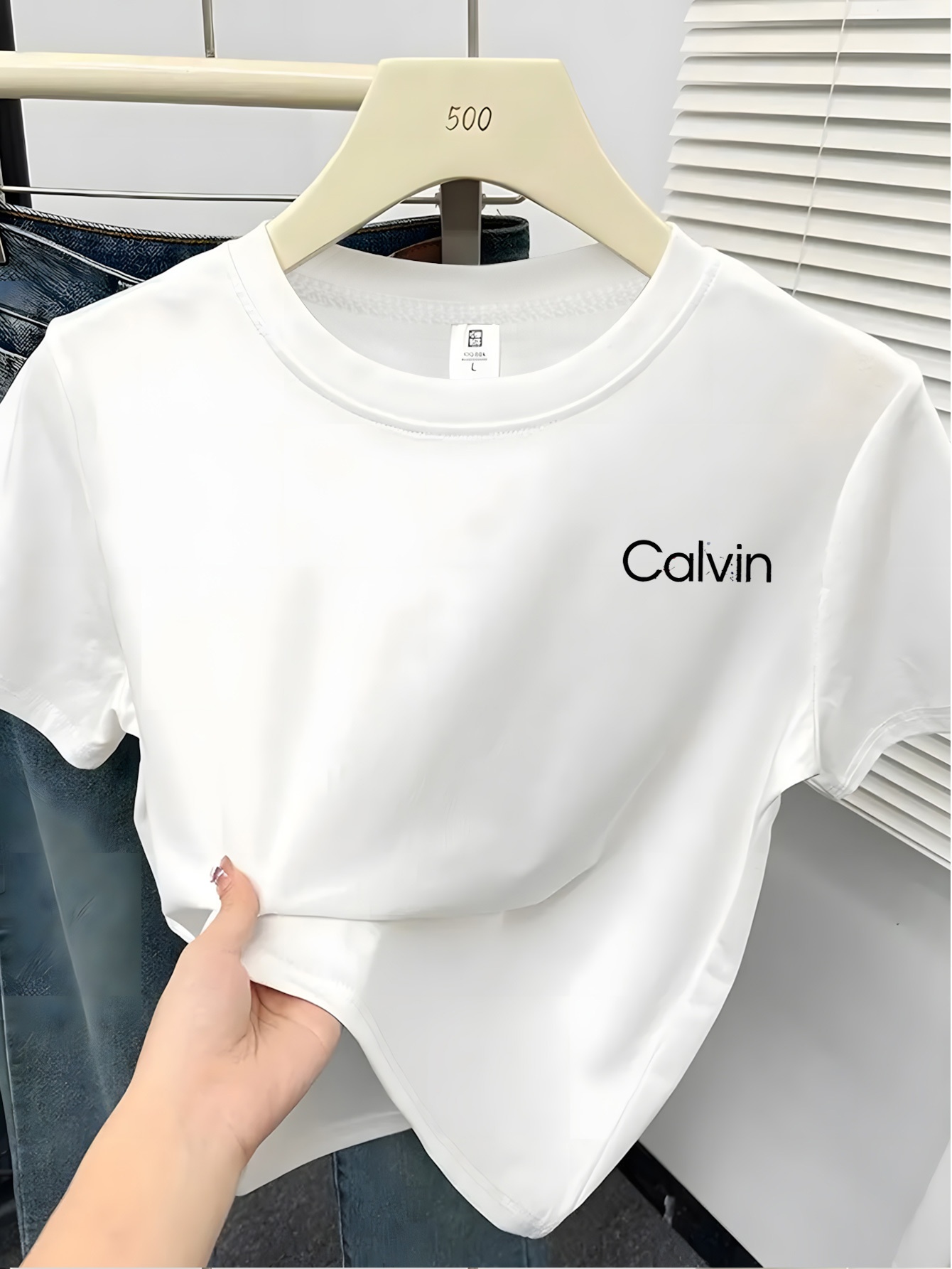 women' short t shirt minimalist brand logo Temu Mauritius