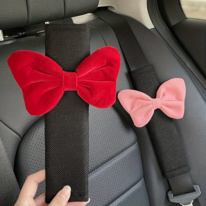 

Bowknot Car Shoulder Pad - Polyester, -neck For Women's Accessories