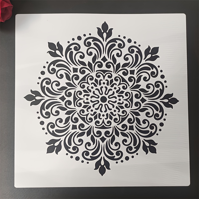 30*30cm Diy Craft Stencil, Wall Art Embossed Decorative Paper Card Album