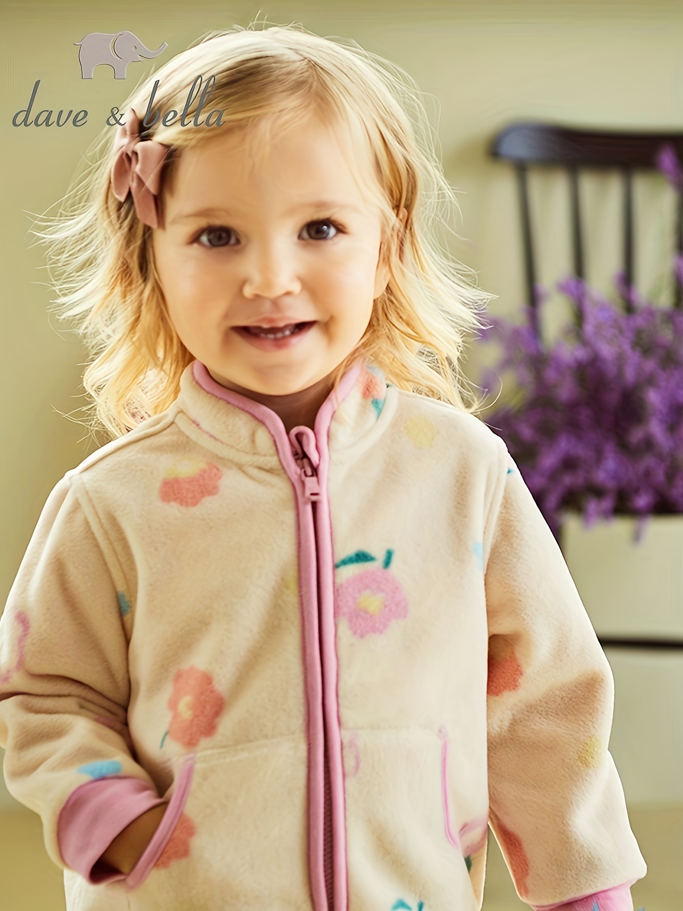 david bella girls cute fleece jacket spring autumn childrens