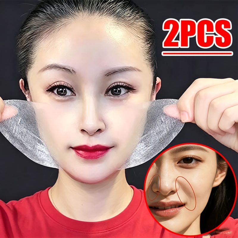 TEMU 4d Shaping Patch 2pcs Set- With A Curved Surface Design, A Large Area And Is Suitable . Portable And Lightweight, Does Not Cleaning, And Is