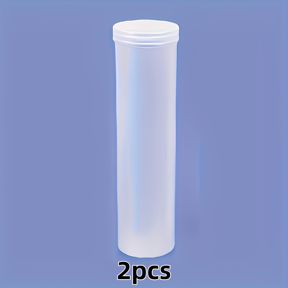 TEMU 2pcs Stackable Sealed Food Storage Containers With Lids - Transparent Pp Plastic Suitable For Kitchen, Pasta, Snacks, , Dry Food - Space-saving