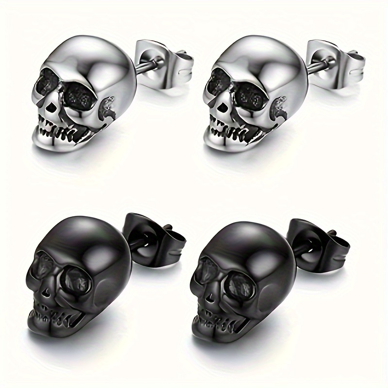 

2pcs Skull Alloy For Men