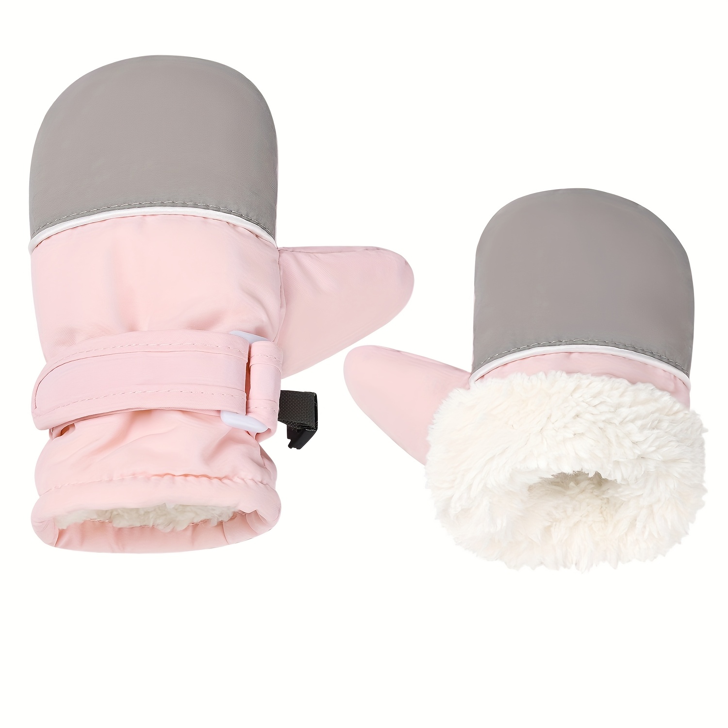 Image of 1 Pair Of Gloves, Unisex 's Winter Indoor Skiing Quick-drying Gloves, Easy-to-wear Warm Gloves For .