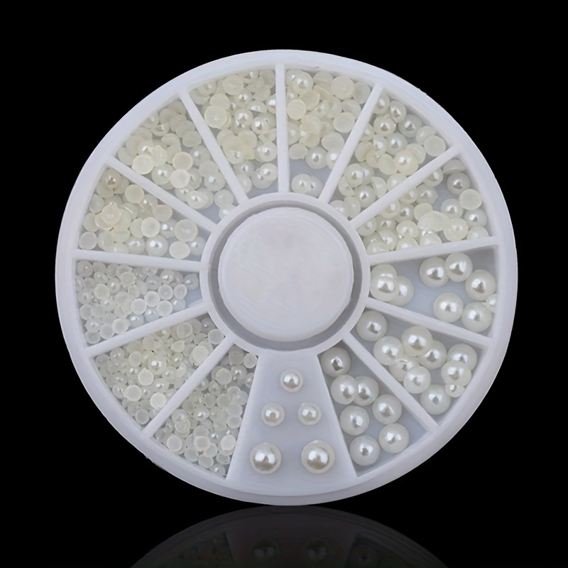 12 Grid Nail Art Decoration Set Unscented Crystal