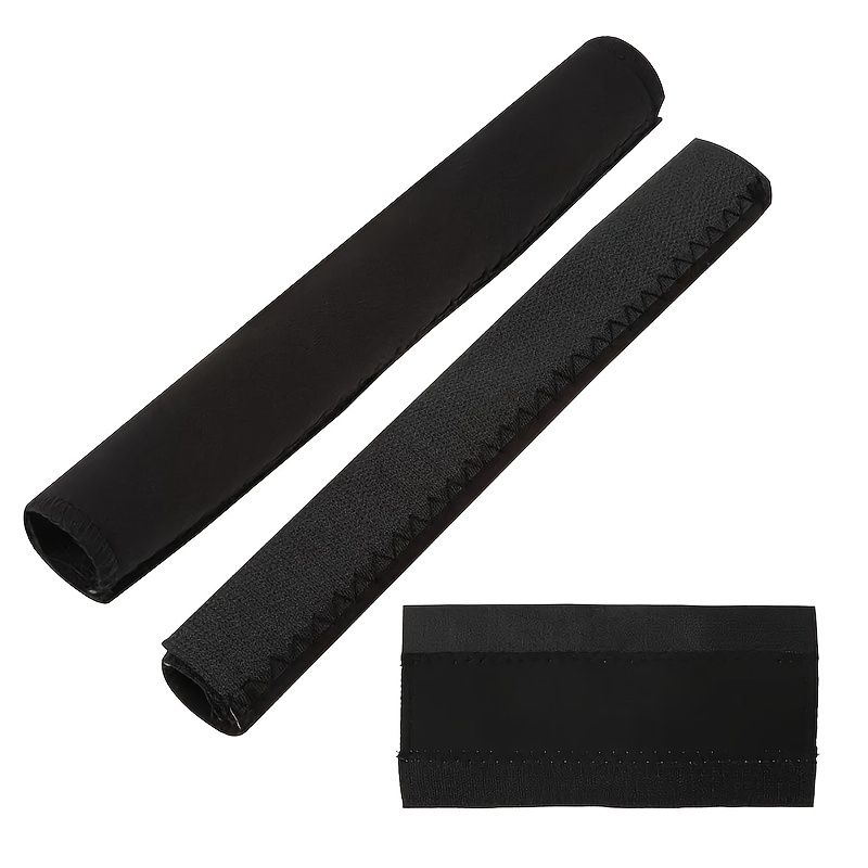 TEMU 2pcs Bicycle Frame Protection Ultralight Bike Frame Protector Chain Rear Fork Guard Cover Cycling Chain Cover Black