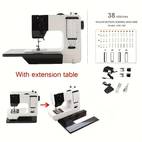 máquina de coser eléctrica portátil de diseño ancho estándar de . uu., ideal para uso doméstico - velocidad ajustable rápida y lenta, de tejidos de múltiples capas duraderos, enrollado automático, de operar, ideal para manualidades diy, ropa, accesorios, máquina de coser | máquina de coser | máquina de coser