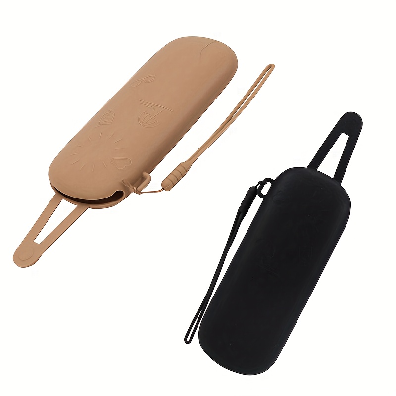 2pcs Magnetic Eyeglass Case with Lanyard for Anti-Scratch Protection