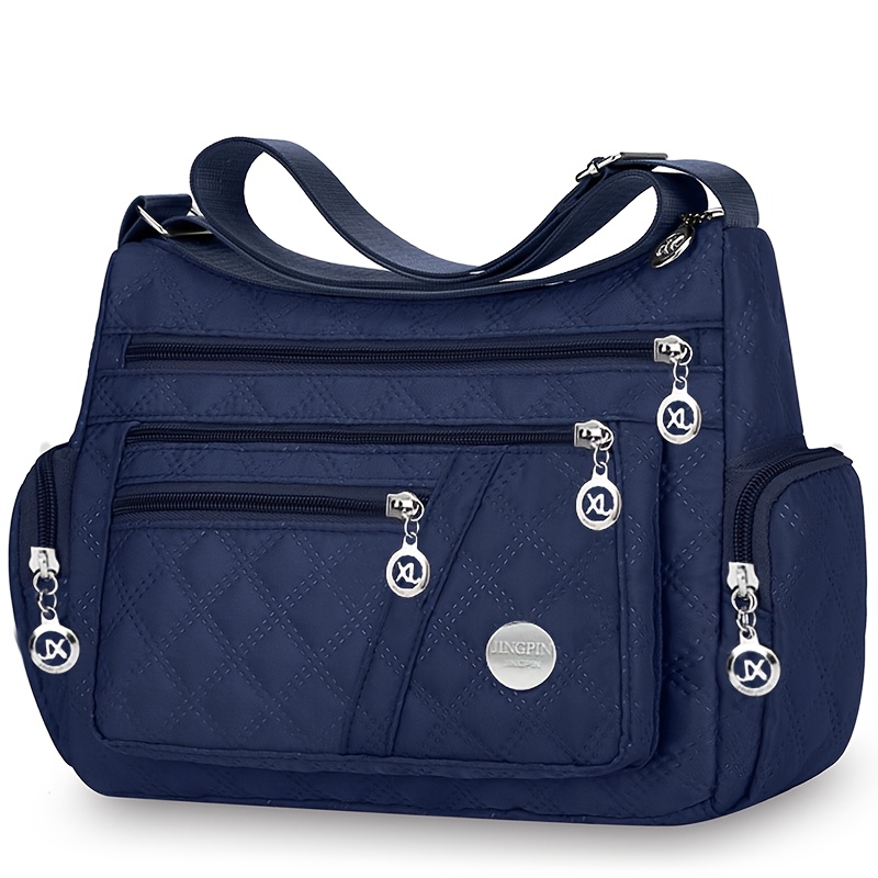TEMU Sac à Épaule Femme - Sac Carré Unisexe, Sac Bandoulière Femme, Nouveau Grand Sac Messager, Sac à Main Polyvalent et Tendance [ du Coulisseau