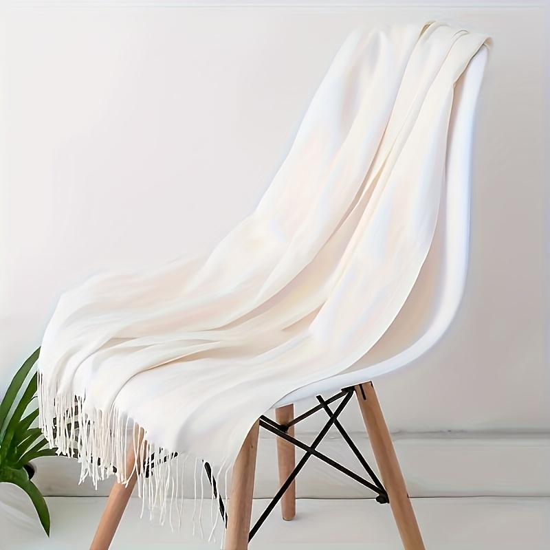 Image of Women's Essential Versatile Scarf Shawl, And Super Friendly, Minimalist Premium Retro Low-key Versatile, Soft And Skin-friendly Fabric, Shawl Head Scarf A Relaxed Feel, Tie-neck