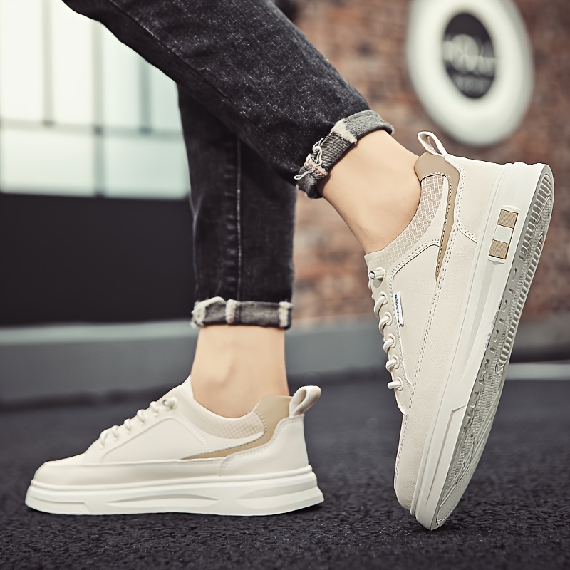 Zapatos Tenis Blancos Para Hombre Moda Tenis Blancos Hombre 2020