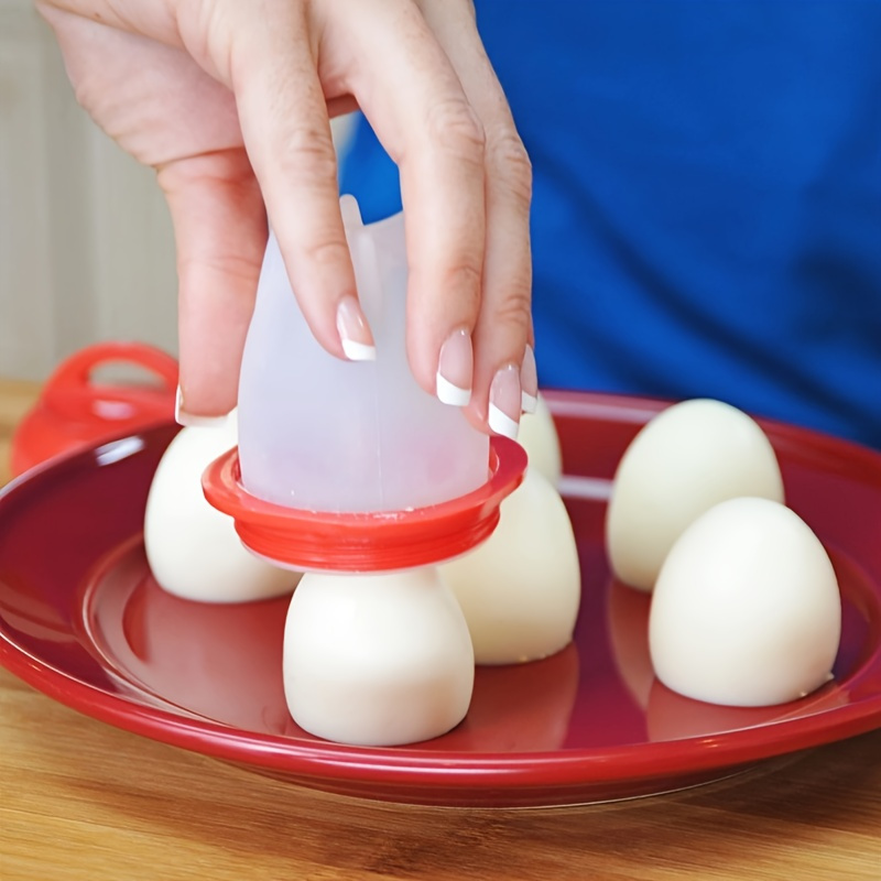 

6-piece Silicone Egg : , Heat-resistant Cooking Cups For Perfectly Cooked Eggs And -free Breakfast Preparation