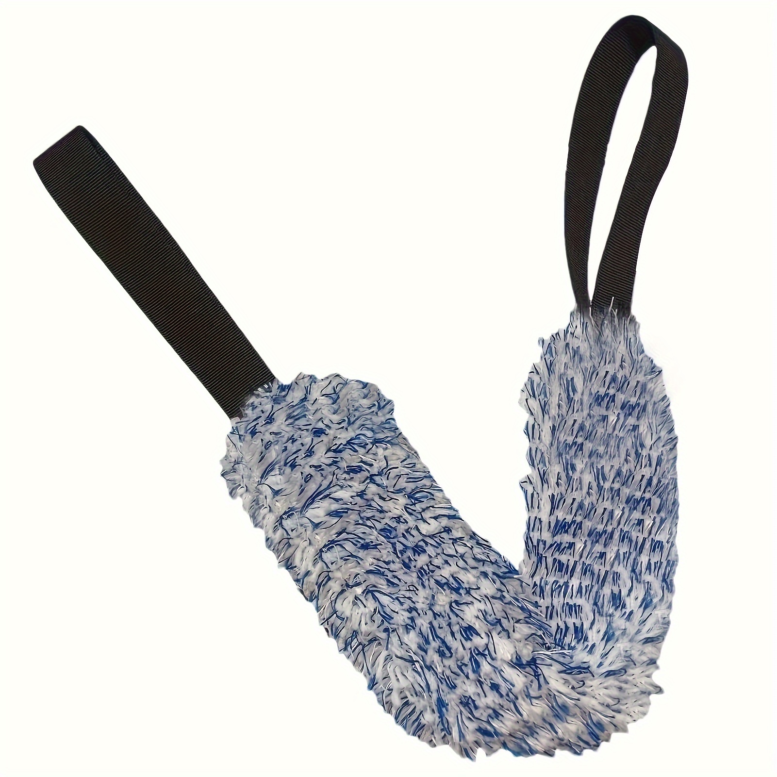 

Serviette de Nettoyage de Roue de Voiture en Microfibre avec Longue Ceinture - Brosse à en Peluche pour le Détail du Moyeu