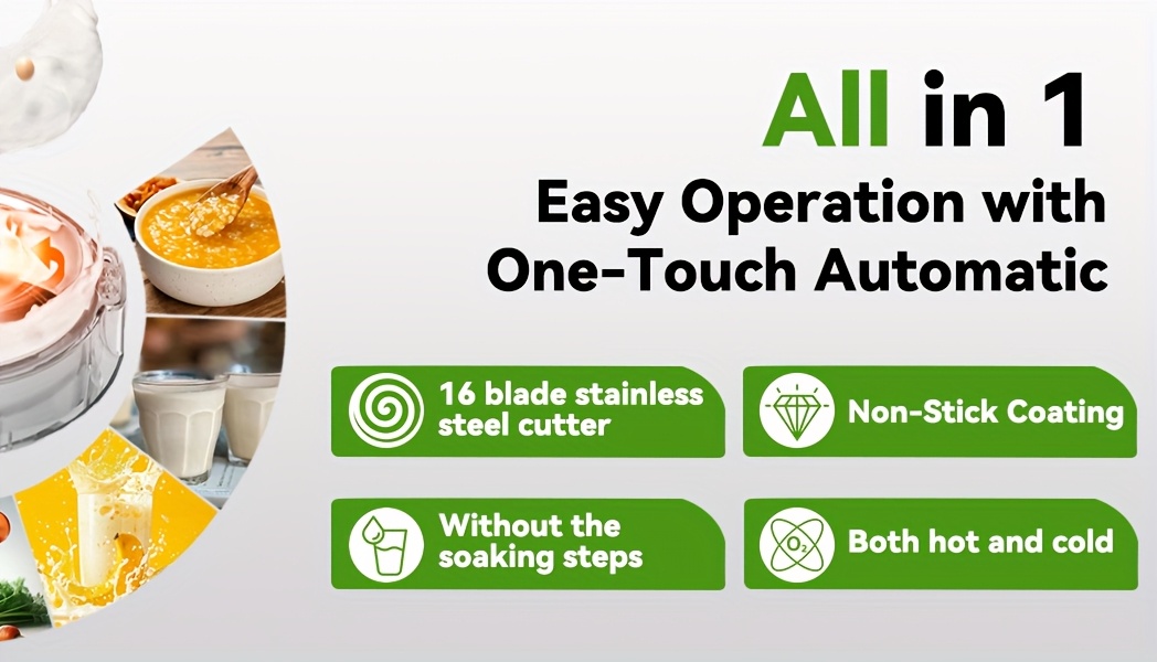 47 1 3kg oz homemade soy milk food electric soy milk and hour timer heat boil water Product details 1