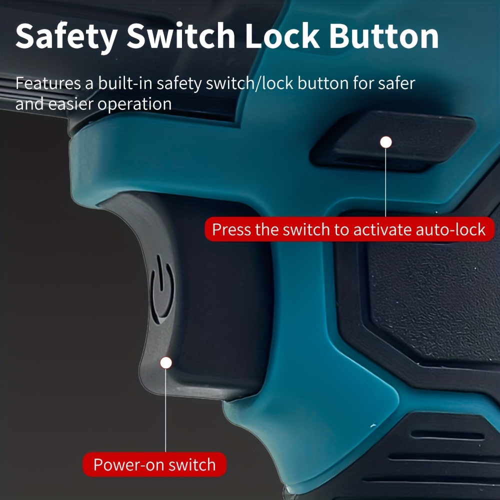 Cordless Handheld Hot Air Gun with LED Temperature Display & Compatible for Makita 18V Battery - Heavy-Duty Soldering/Irrigation Thermal Blower, Professional/ DIY Soldering Gun (550°C Temp Control) 15 Cordless Handheld Hot Air Gun with LED Temperature Display & Compatible for Makita 18V Battery - Heavy-Duty Soldering/Irrigation Thermal Blower, Professional/ DIY Soldering Gun (550°C Temp Control)