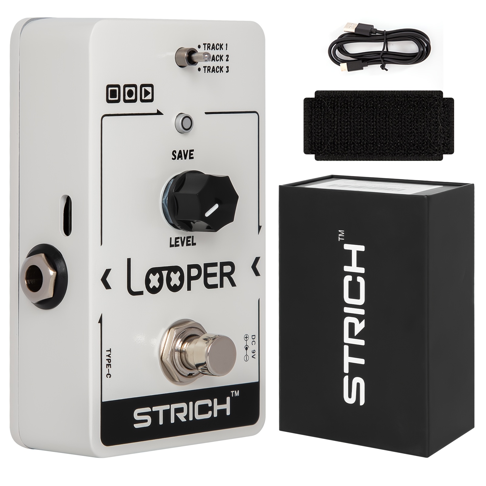 Pédale De Bouclage (looper) M-VAVE Pro Pour Guitare – 40 Min D’enregistrement, Accordeur Intégré, Bluetooth - 7