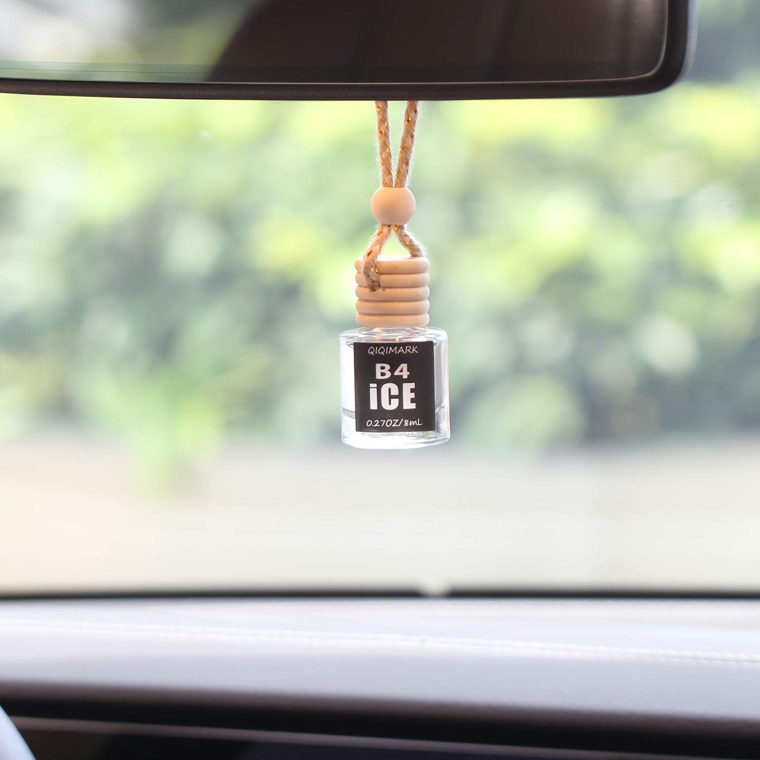 

Car Air Hanging Fragrance Oil Diffuser, Car Air Freshener Diffuser For Essential Oils, Scents Fragrance Aromatherapy Automobile Diffuser, Long Lasting Car Diffuser Bottle 1 Pack ()
