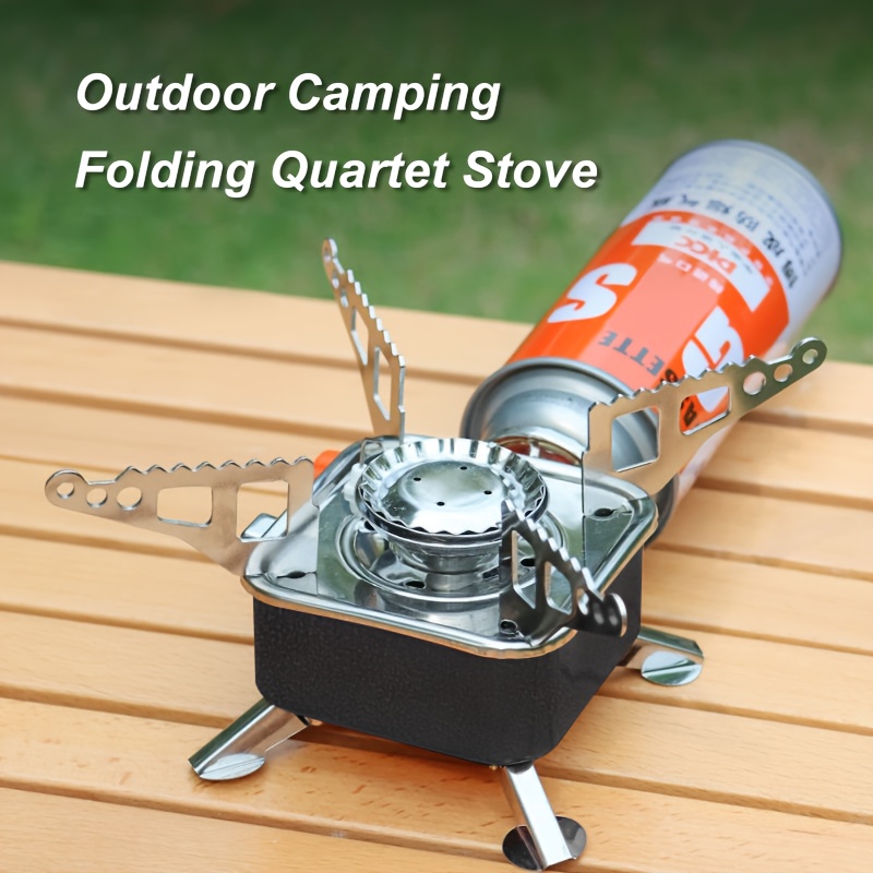 ultralight stainless steel camping stove windproof foldable design with adjustable legs ce mark compact portable outdoor cookware for survival hiking backpacking picnics emergency prep red camping stove portable backpacking essentials sturdy construction durable build adventure Product details 7