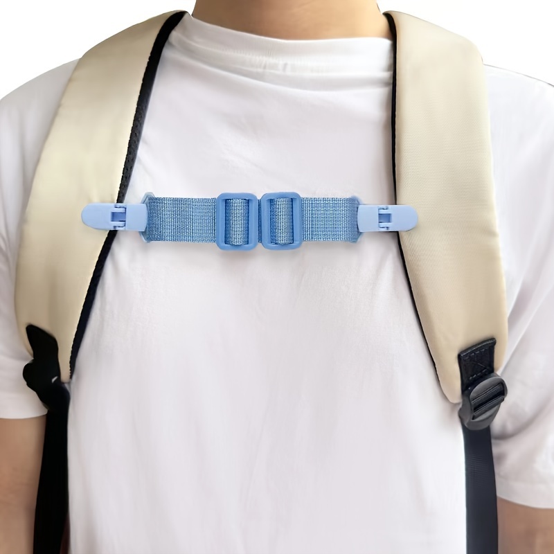 TEMU Nueva Mochila con Clips Antideslizantes para Correas de , Diseñada para Adultos con Correa de y Características Antideslizantes