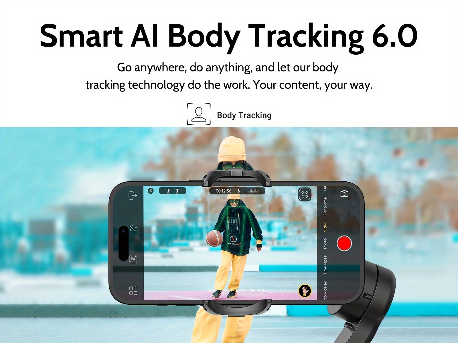 best Gimbal Stabilizer with Build-in Magnetic Fill Light AOCHUAN M2Pro Selfie Stick Tripod Mobile Phone Handheld Telescopic Gimbal Floor Remote Control Selfie POV Mode Gesture Control Video Anti-shake Outdoor Shooting 160cm AI Follow Face Tracking 18 62inch Gimbal Stabilizer with Build-in Magnetic Fill Light AOCHUAN M2Pro Selfie Stick Tripod Mobile Phone Handheld Telescopic Gimbal Floor Remote Control Selfie POV Mode Gesture Control Video Anti-shake Outdoor Shooting 160cm AI Follow Face Tracking