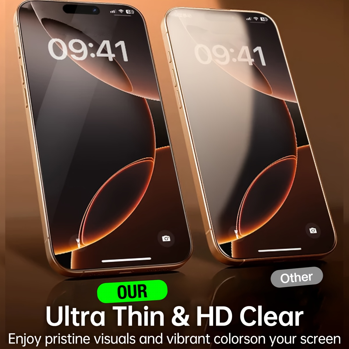 3pcs 9D Full Coverage Tempered Glass Screen Protector - Compatible with for Iphone 17 Pro Max, 17 Air, for Iphone 16 Pro Max, 16E, 15, 14 Plus, 13, 12, 11 Pro Max, X, XS MAX, XR, Featuring High Transparency, Scratch Resistance