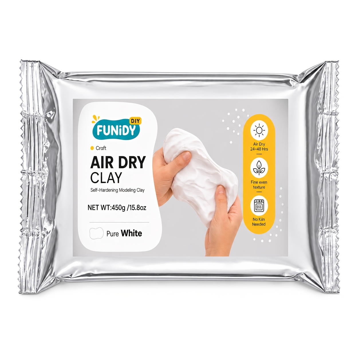 air dry clay   1lb dries in approximately 24   suitable for   and   of all skill levels