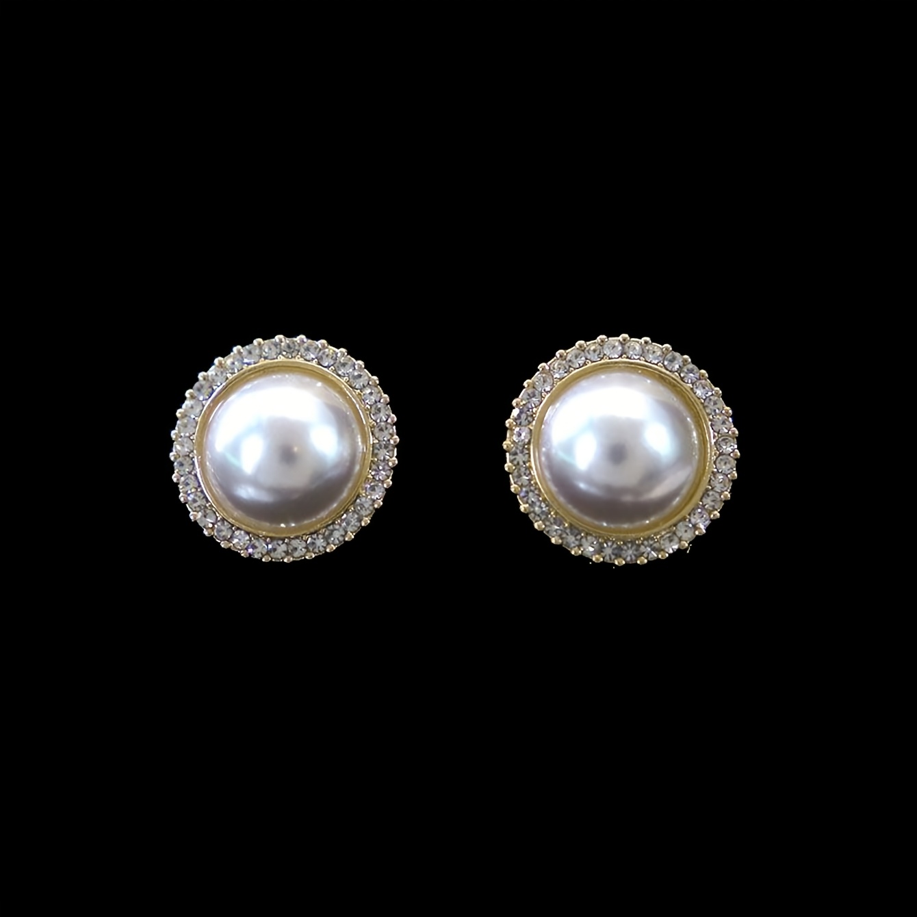 3pcs Versatile White Plastic Bead Jewelry Set