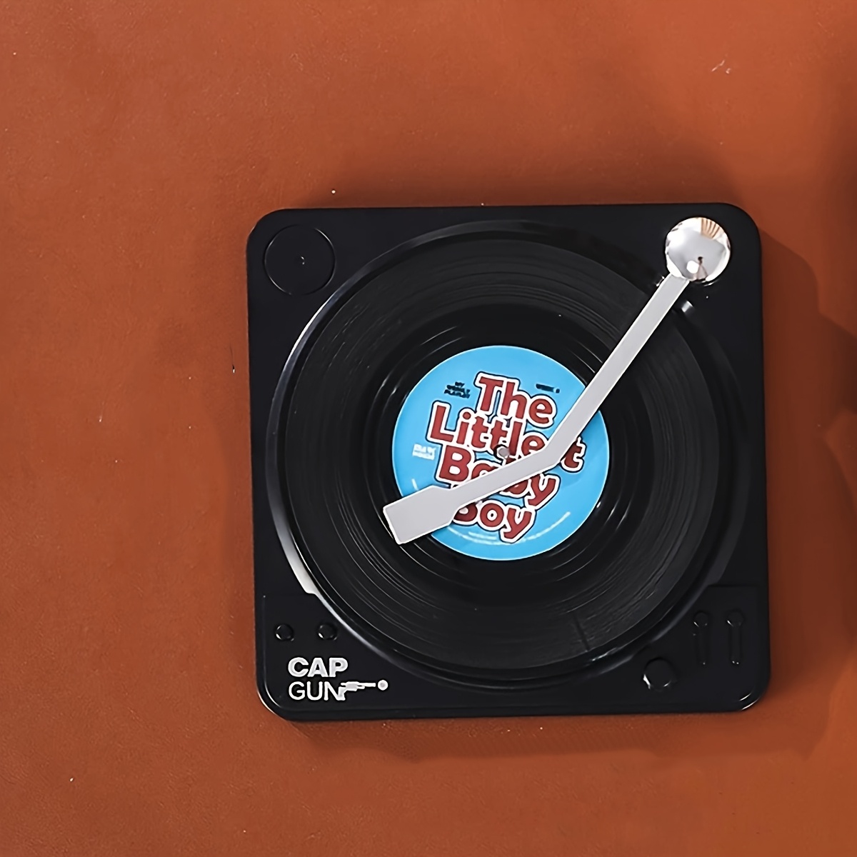 Image of 6pcs Creative Record Coasters, Non-slip Heat-insulating Record Pads, Random Delivery