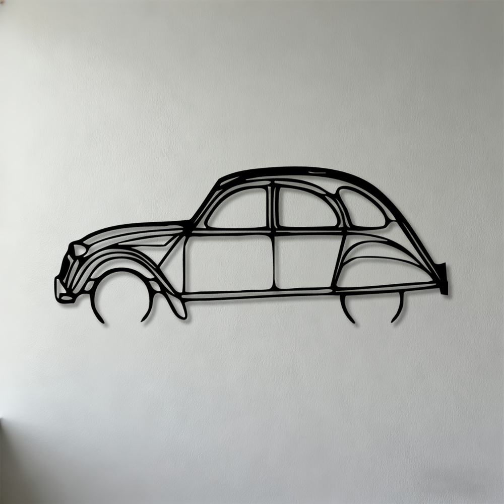 TEMU da parete 2D piatta, 1 pezzo, aereo 2D, da parete in metallo con 'epoca, perfetta per la decorazione di soggiorno, camera da letto, ufficio, 2D