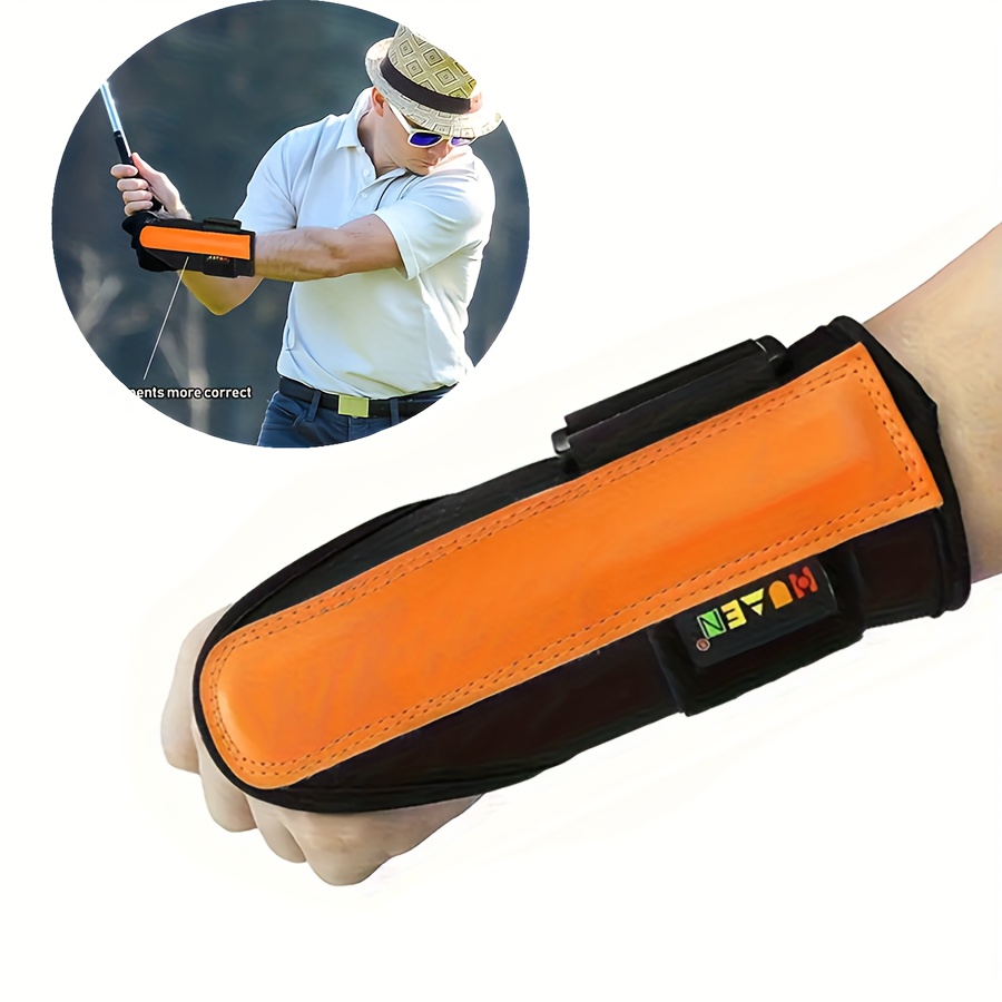 1pc golf swing training aid golf wrist brace for golf training swing correcting golf accessories details 0
