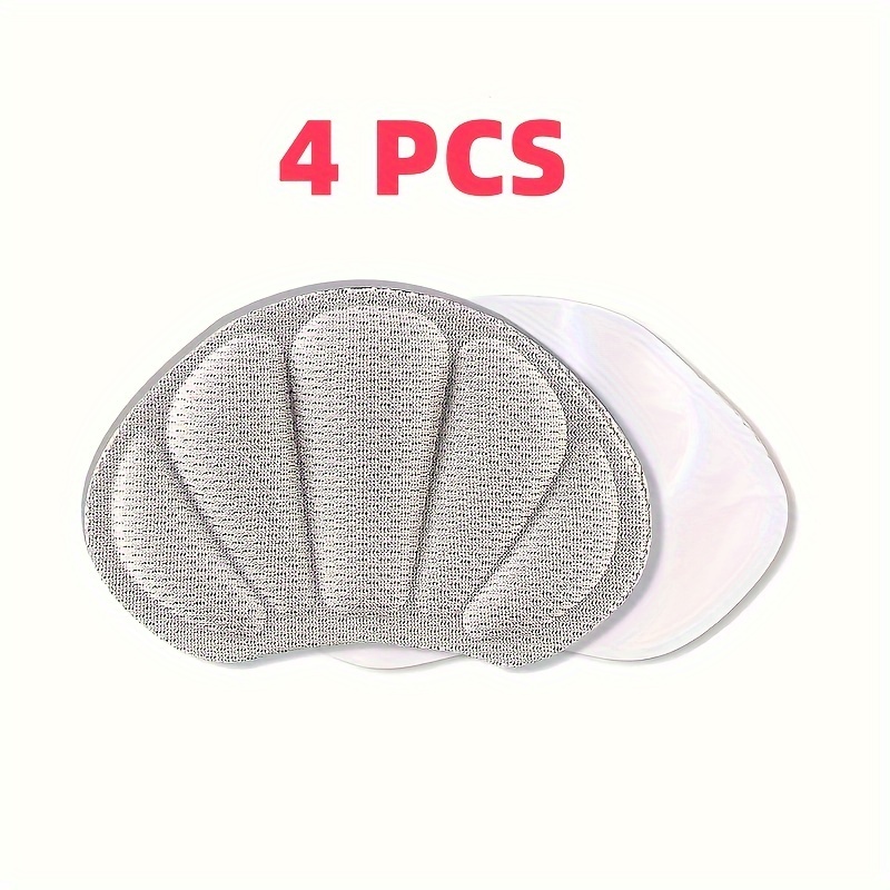 4pcs Sports Shoes And Canvas Shoe Heel Protection Stickers, Used For Size Adjustment, Anti-slip And Anti-friction Heel Stickers, Shoe Size Adjustment Pads