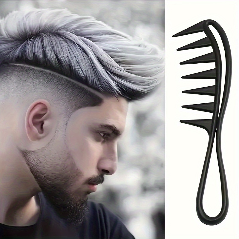 

Peigne à Larges Ergonomique avec Texture de Poisson - Manche en Plastique ABS , Idéal pour Tous Types de Cheveux