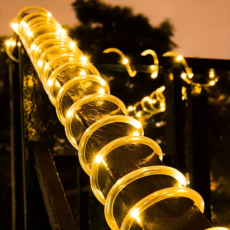 866.14inch/472.44inch/669.29inch/275.59inch LED Rope Strip Light -Warm Fairy String Lights for Christmas & Halloween Decor, Easy Setup, Festive Ambiance|Festive Decoration|Color Changing Lights, IPX4