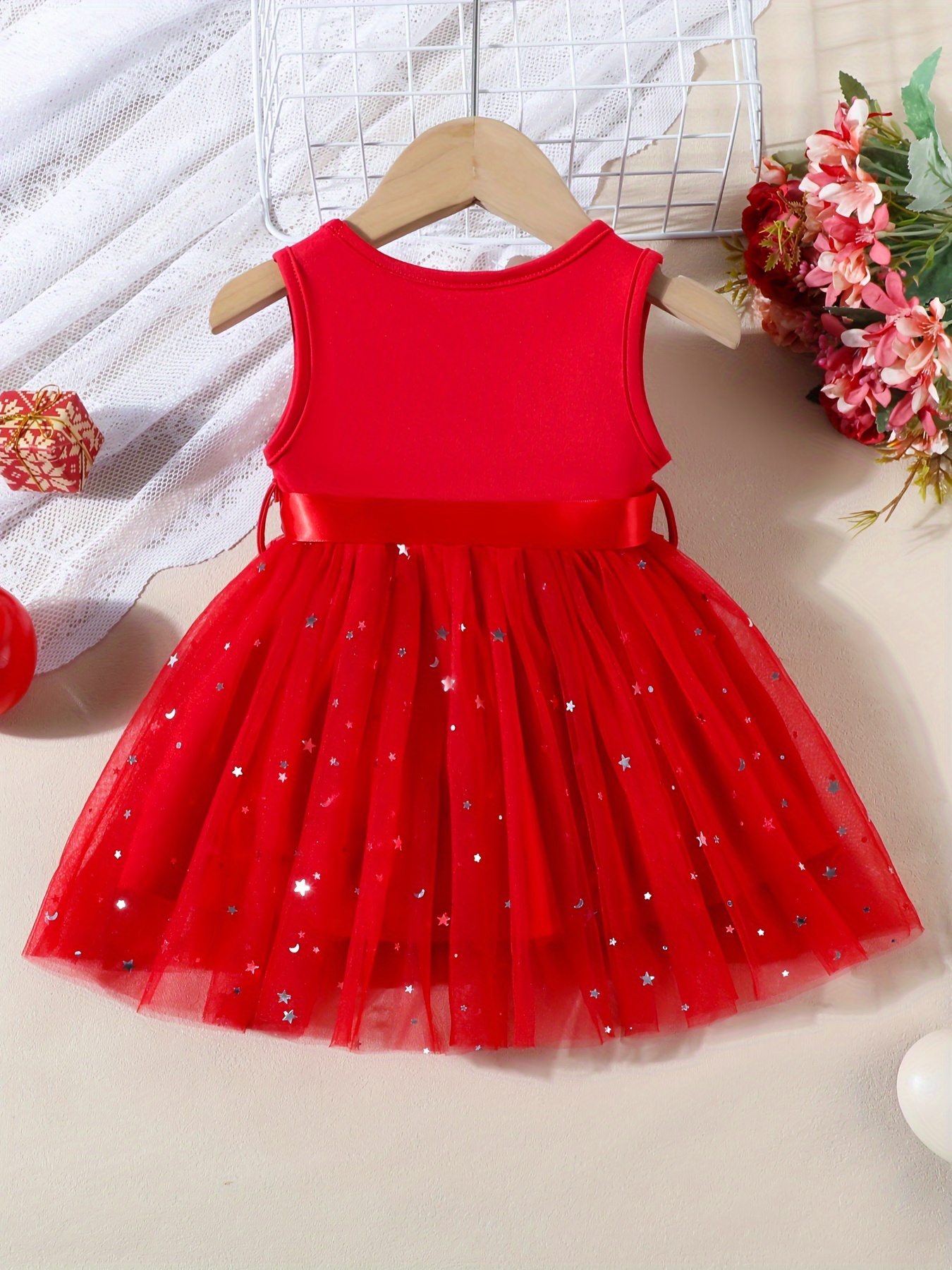 slim fit dress slacks Infant A-Line Lace Tulle Party Dress with Bow and Sequins - Light Pink / 12-18 Months (80cm)
