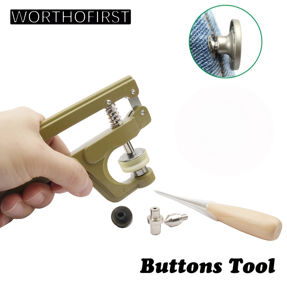 Heavy Duty Snap Fastener Kit, Adjustable Snap Fastener Plier With 40 Sets Metal Snaps, Snap Buttons Setter Canvas Snap Install Tool Sewing Press Tool For Replacing Boat Cover, Tarps, Leather