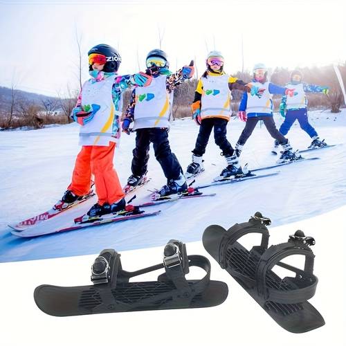outdoor cross border new ski shoes snowboard portable ice skates snow boots