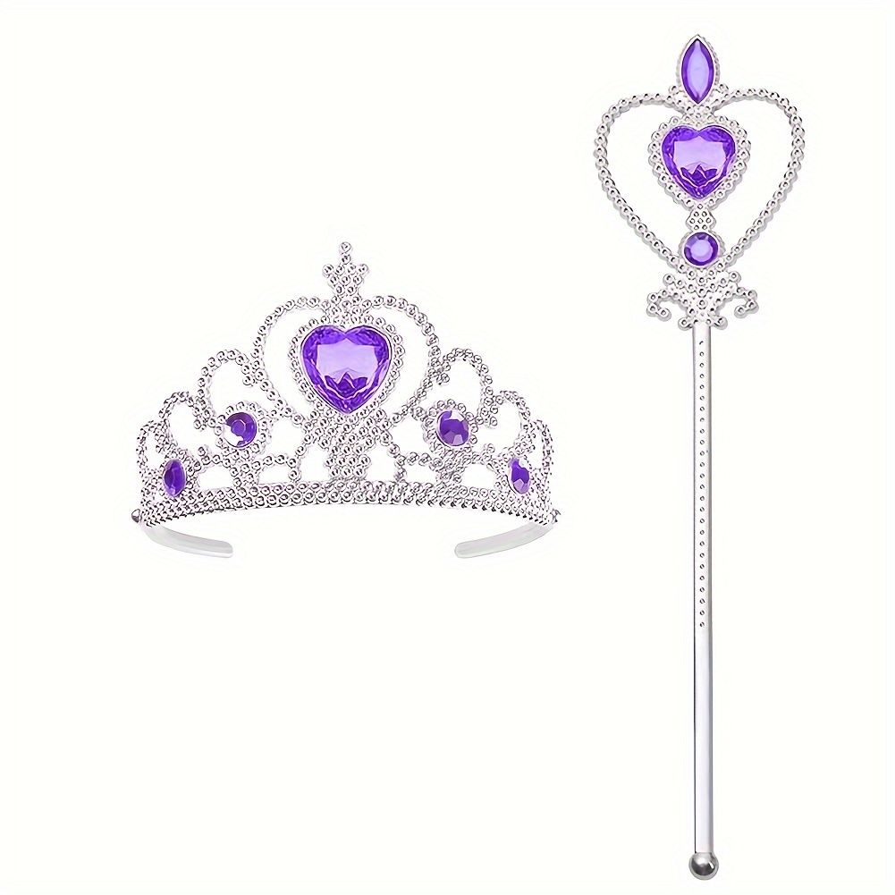 Girls Elegant Sweet Princess Fairy Accessories Purple - Temu