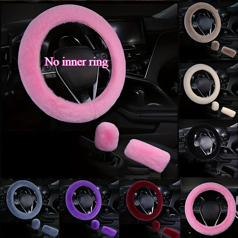 

3pcs Universal Set, Fur, -free, & , For Car Accessory Kit