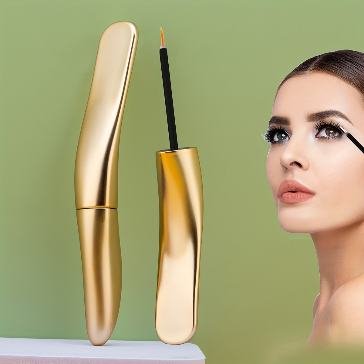 Long-lasting, Natural, Strong, Quick-drying, Gentle, Non-irritating Eyelash Glue Super Sticky And Easy To Apply Makeup On Eyelashes.