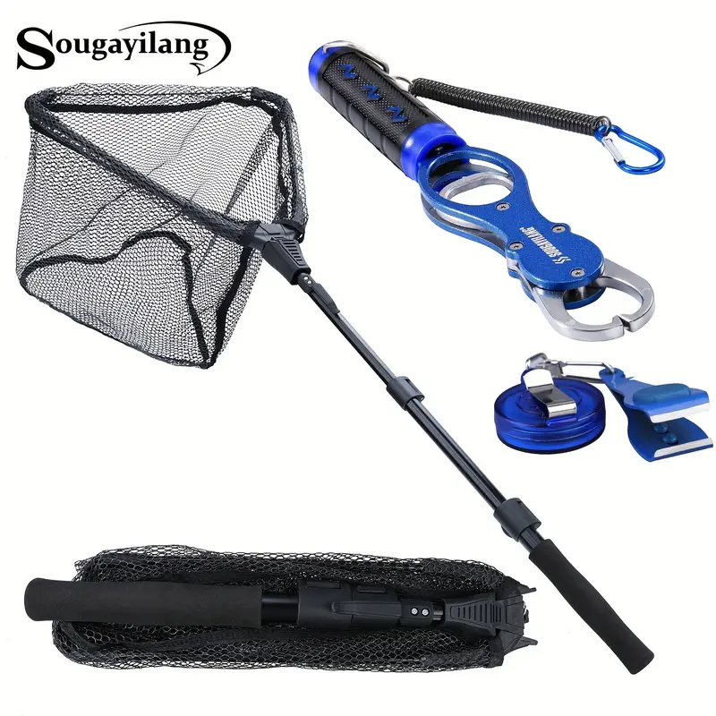collapsible fishing landing net telescopic pole - Temu collapsible fishing landing net telescopic pole - Temu