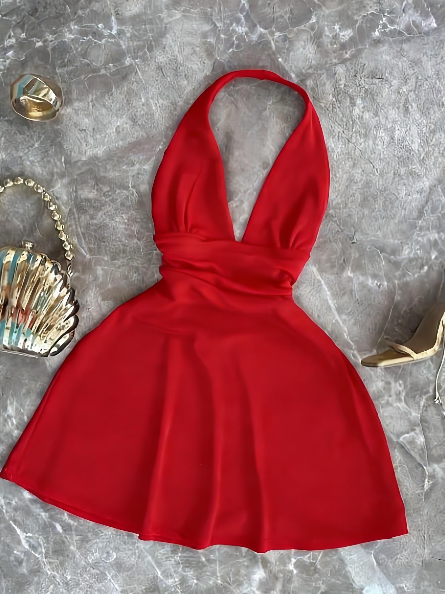 open lace back dress Short Red Faviana Corset Homecoming Dress
